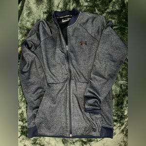 Under Armour Bomber Jacket - Blue, Medium
